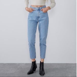 Zara mom jeans